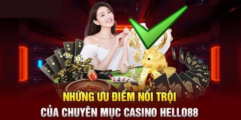 Danh mục casino live cùng giao diện bắt mắt